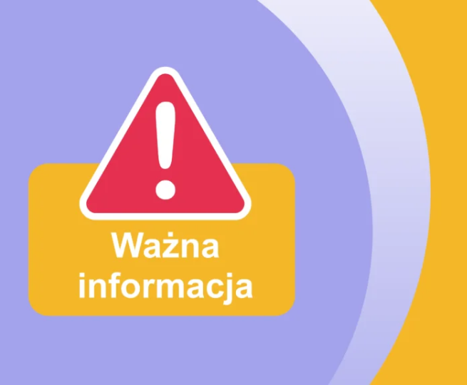 ważna informacja